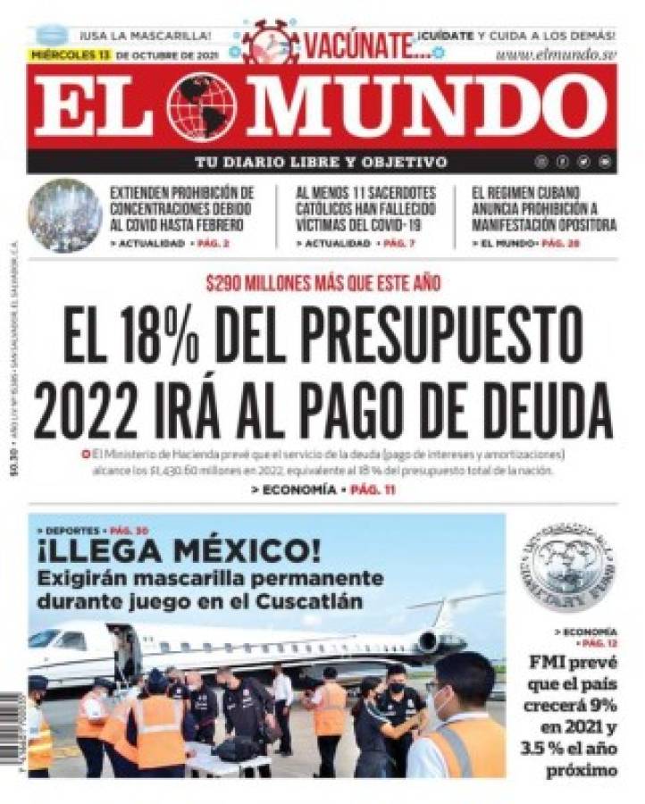 ¡Se calientan! La fulminante y polémica portada de periódico salvadoreño contra México y en Panamá hablan de huevos