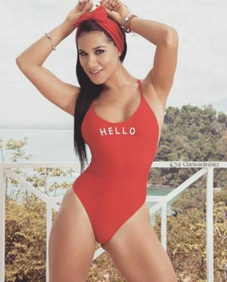 Melissa Mora, la tica que encendió las redes con su sexy apoyo a Costa Rica