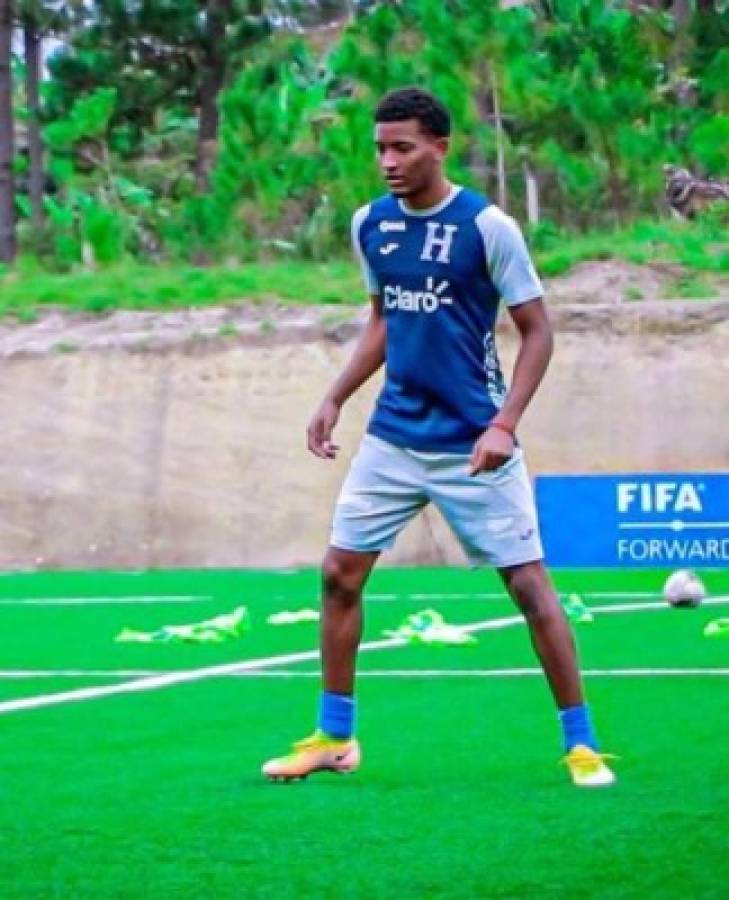 ¿Joshua Canales? El 11 que se perfila en la Sub-23 de Honduras para los amistosos ante Costa Rica