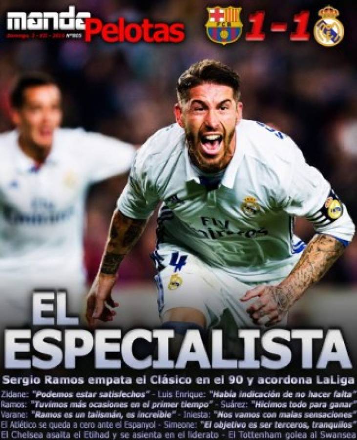 Portadas: Lo que amaneció diciendo el mundo del deporte este domingo