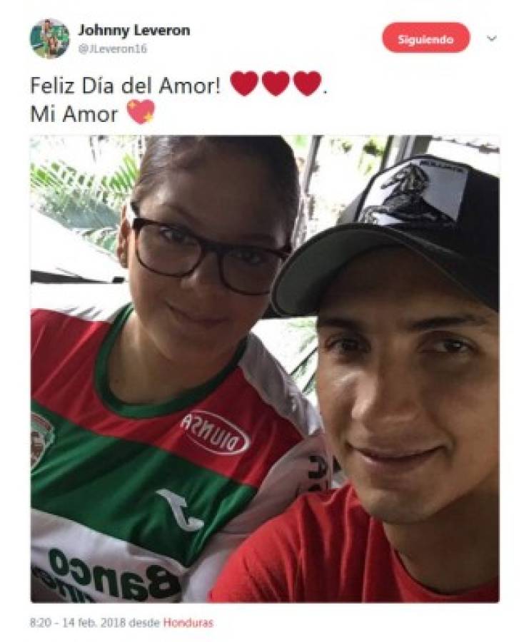 Así festejan el Día de San Valentín los futbolistas hondureños