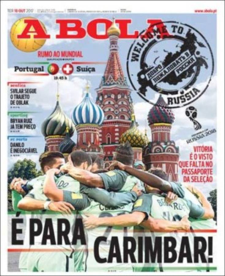 Así amanecieron las portadas en la última fecha para clasificar al Mundial de Rusia