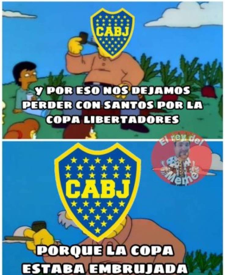 Una ola de memes hace pedazos a Boca Juniors por ser humillado por Santos en la Copa Libertadores