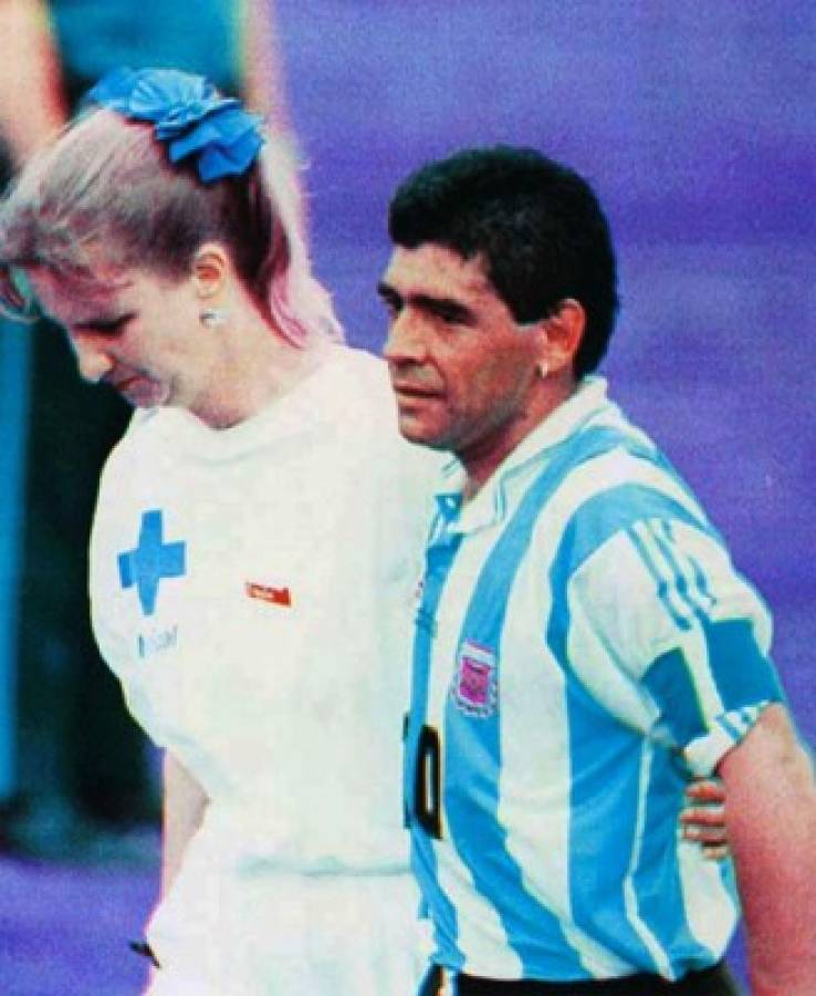 24 imagenes para recordar de Diego Maradona.