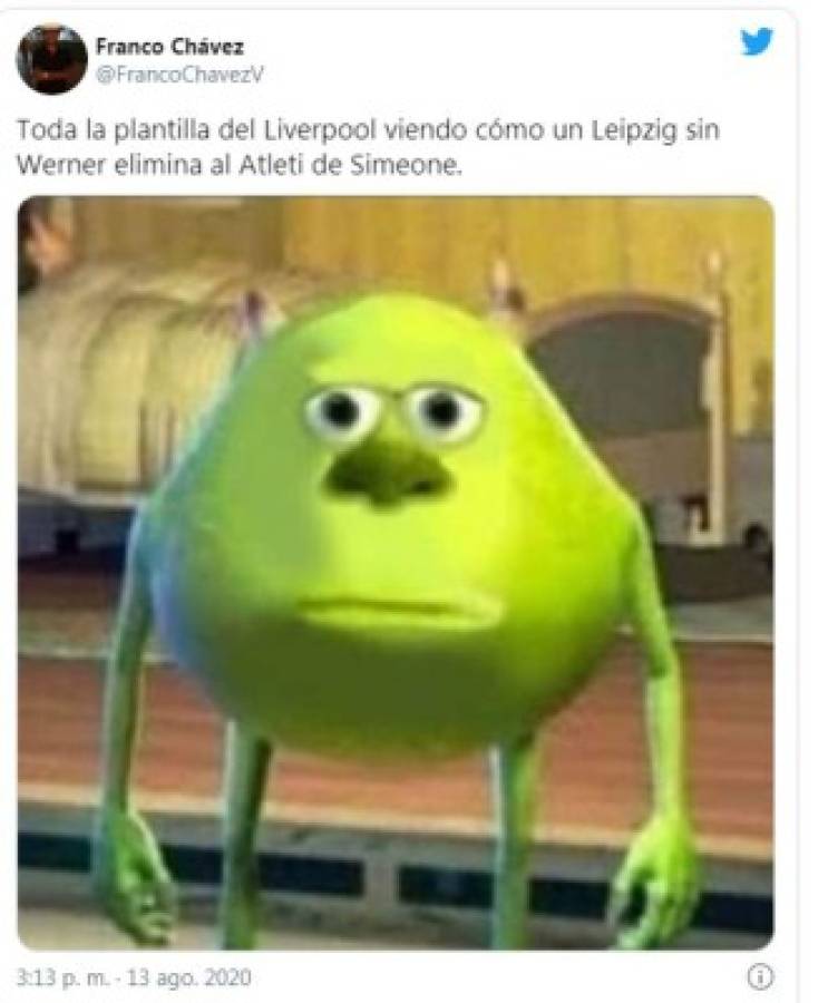 Los memes hacen pedazos al Atlético tras ser eliminados de la Champions por el Leipzig