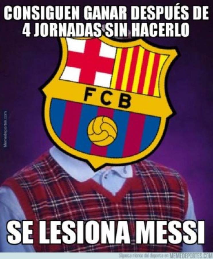 Los otros memes de la lesión de Messi y de la crisis del Real Madrid que no has visto