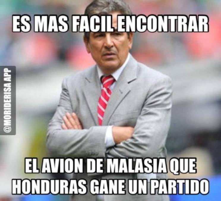 Los Memes de Honduras de la derrota ante Venezuela en Barinas