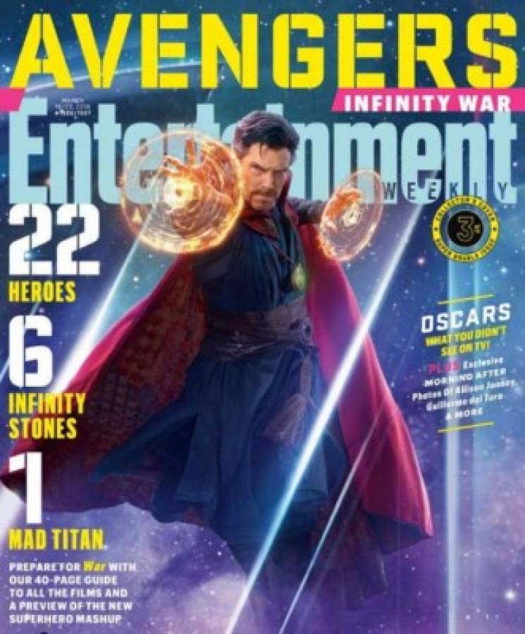 La revista Entertainment Weekly revela los posters oficiales de Avengers: Infinity War