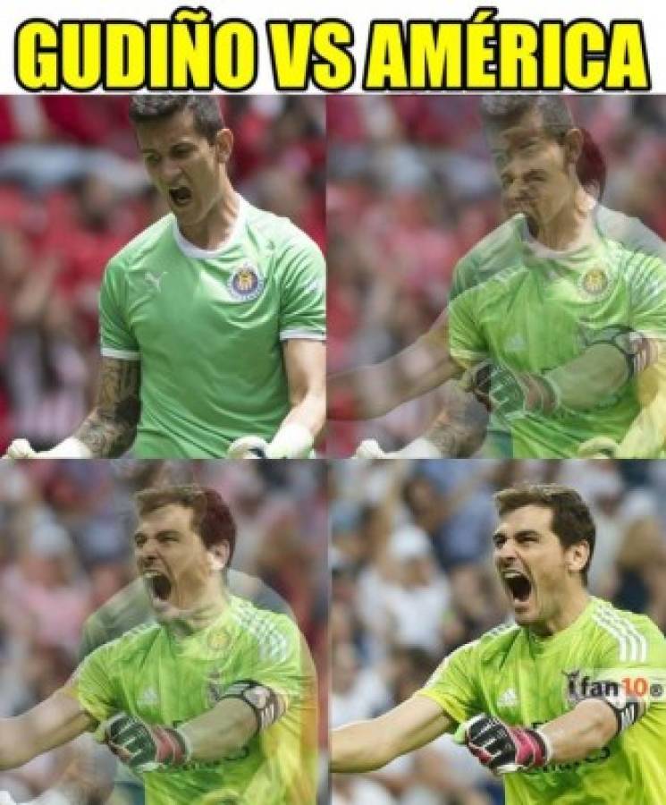 Raúl Gudiño, protagonista en el Clásico Nacional de México y en los mejores memes del partido