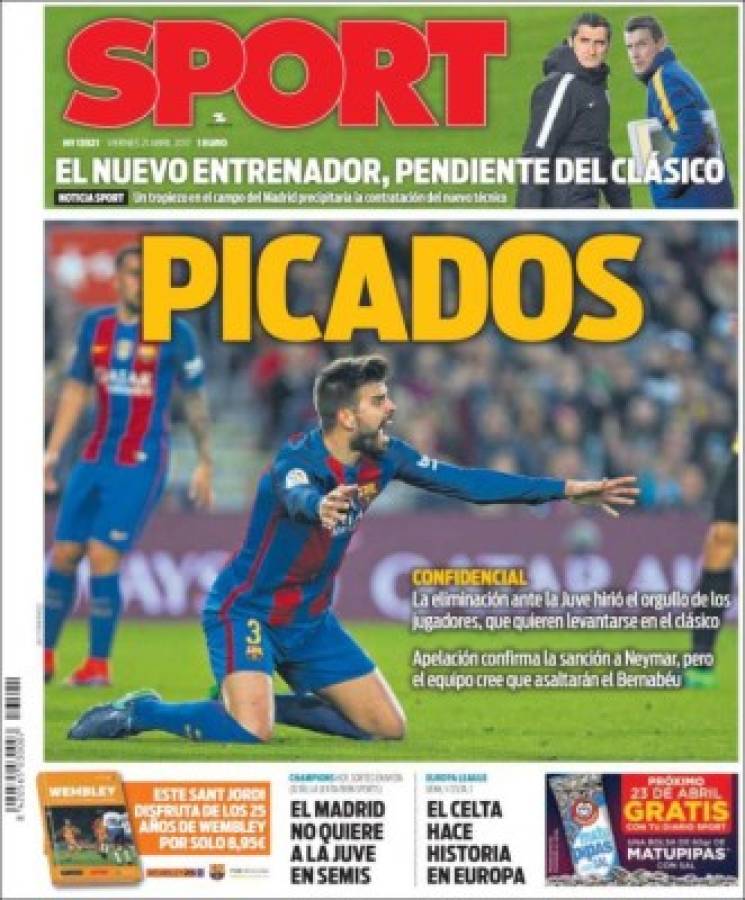 Portadas de hoy: Luis Enrique obligado a ganar su último clásico