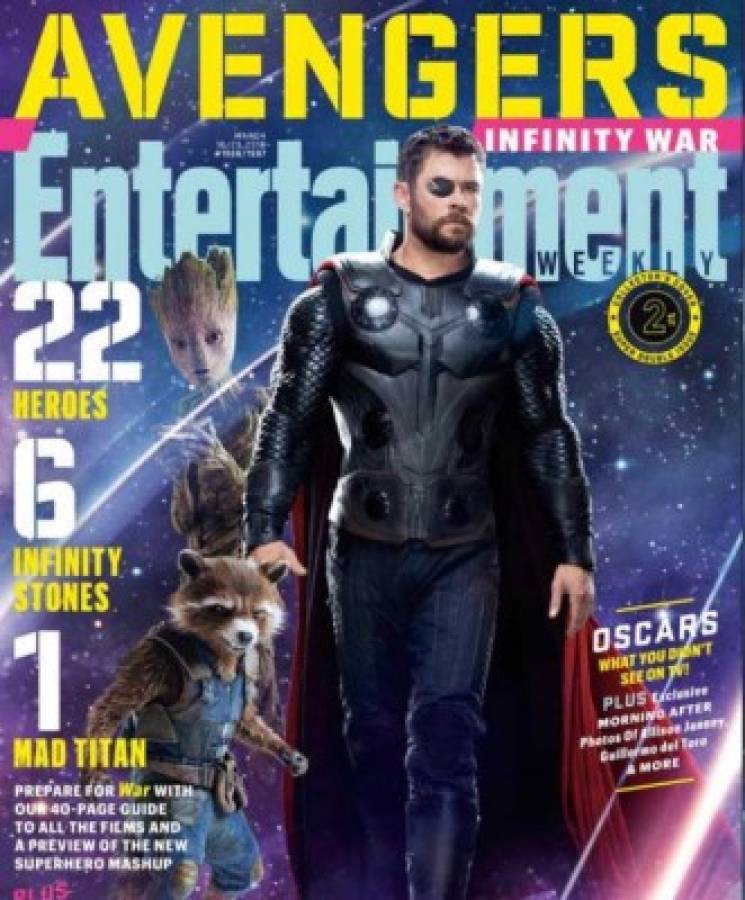 La revista Entertainment Weekly revela los posters oficiales de Avengers: Infinity War