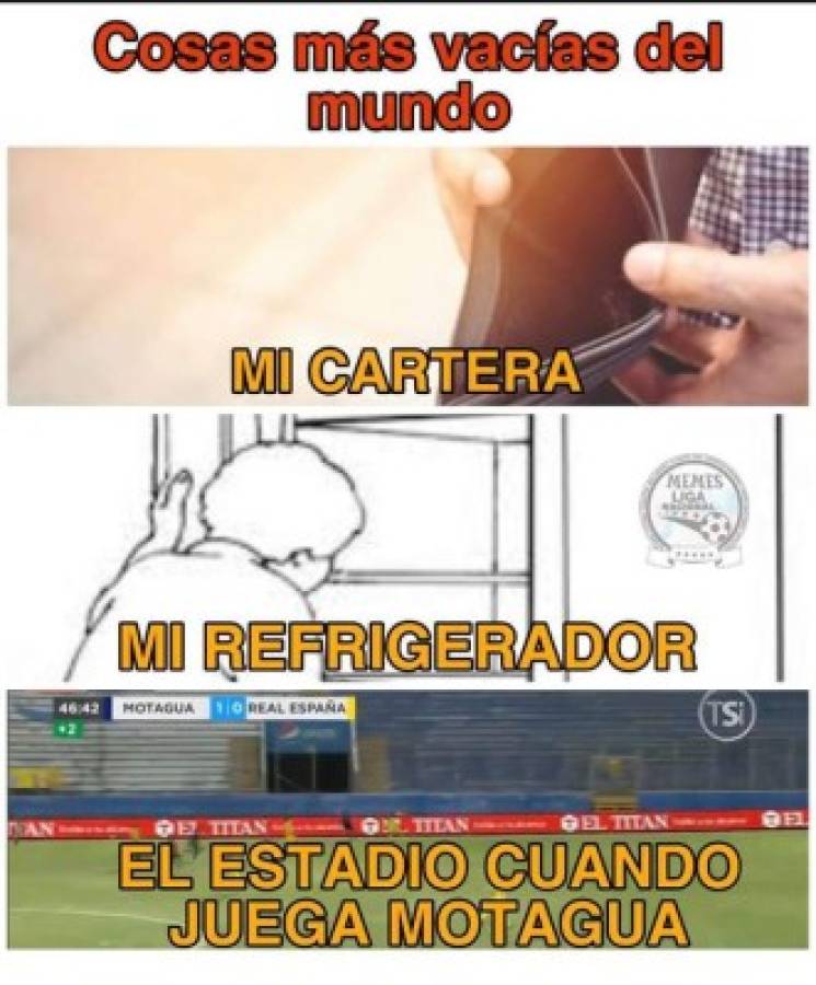 Marathón, Olimpia y Motagua, protagonistas de los mejores memes de la jornada ocho