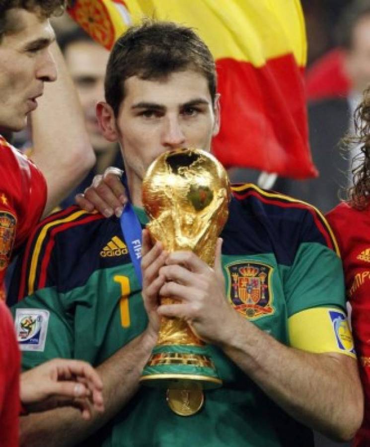 Los últimos capitanes que han levantado la Copa del Mundo