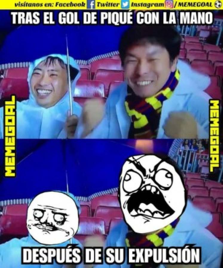 ¡Atacan a Piqué! Los imperdibles memes de la jornada de Champions League