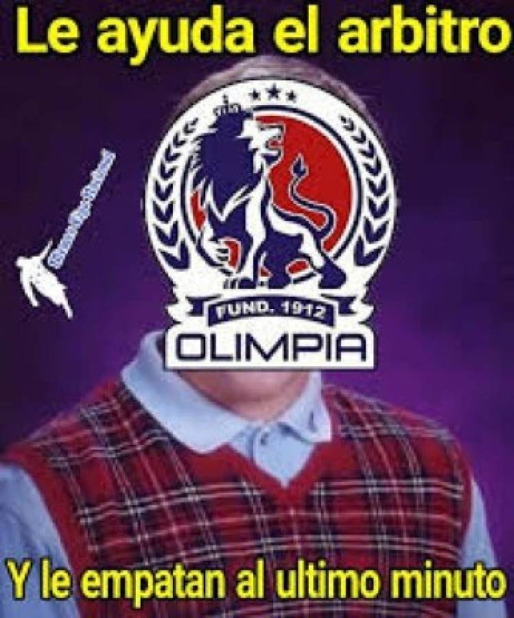 ¡Imperdibles burlas! Los memes destrozan a Marathón tras la paliza recibida y a Olimpia por empatar