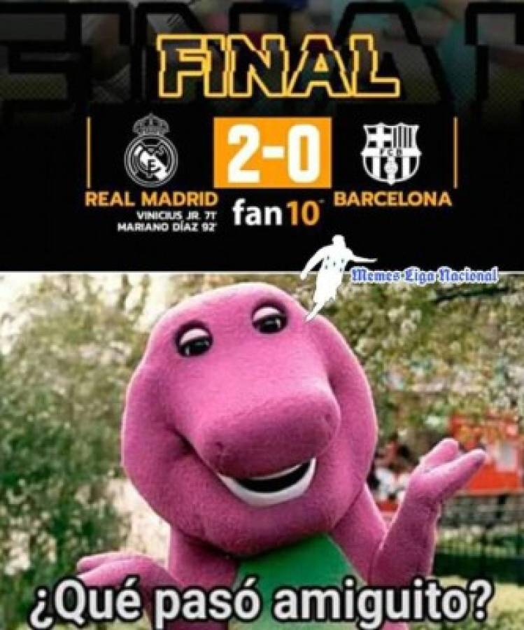 Crueles: Los otros memes que no has visto del gane del Real Madrid ante el Barcelona