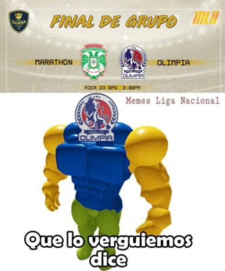 Los memes destrozan al Olimpia tras la derrota ante Marathón en San Pedro Sula
