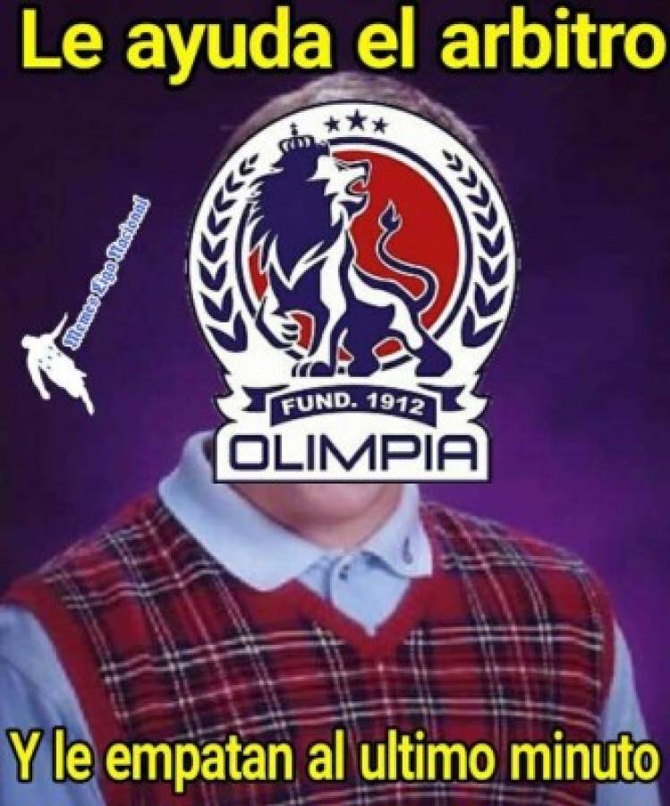 Memes: Humillan al Olimpia por su empate ante Real Sociedad y Motagua también se destaca