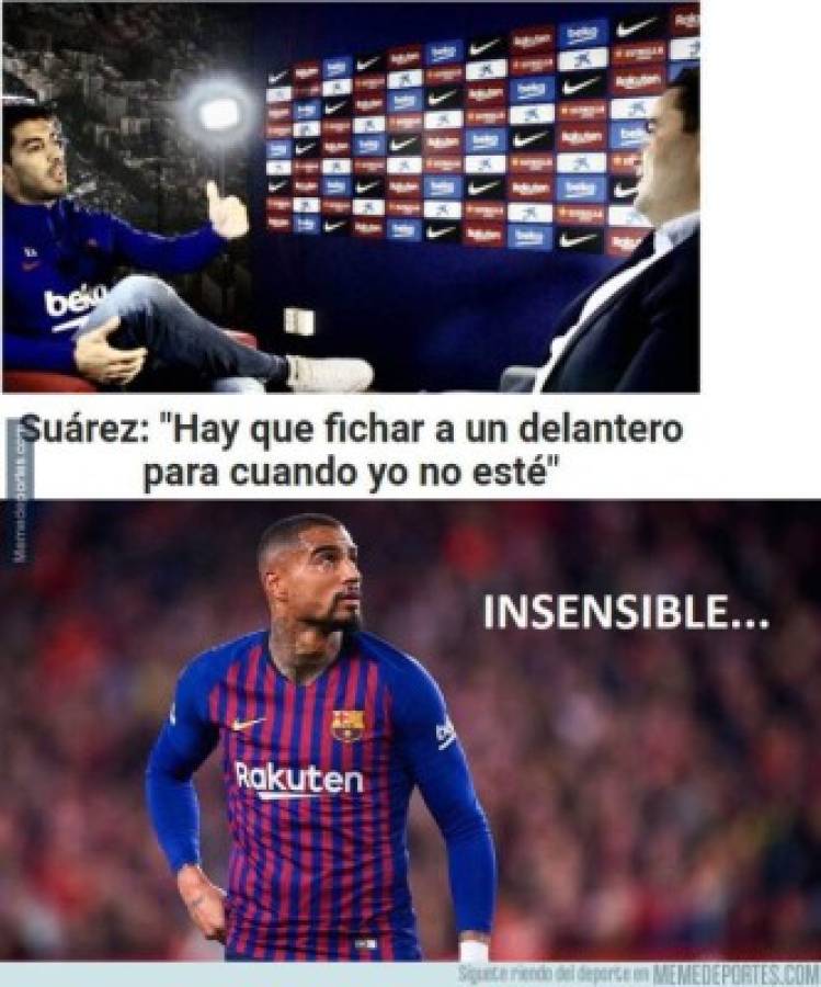 ¡Crueles! Messi y Suárez, protagonista de los memes tras la goleada del Barcelona al Mallorca