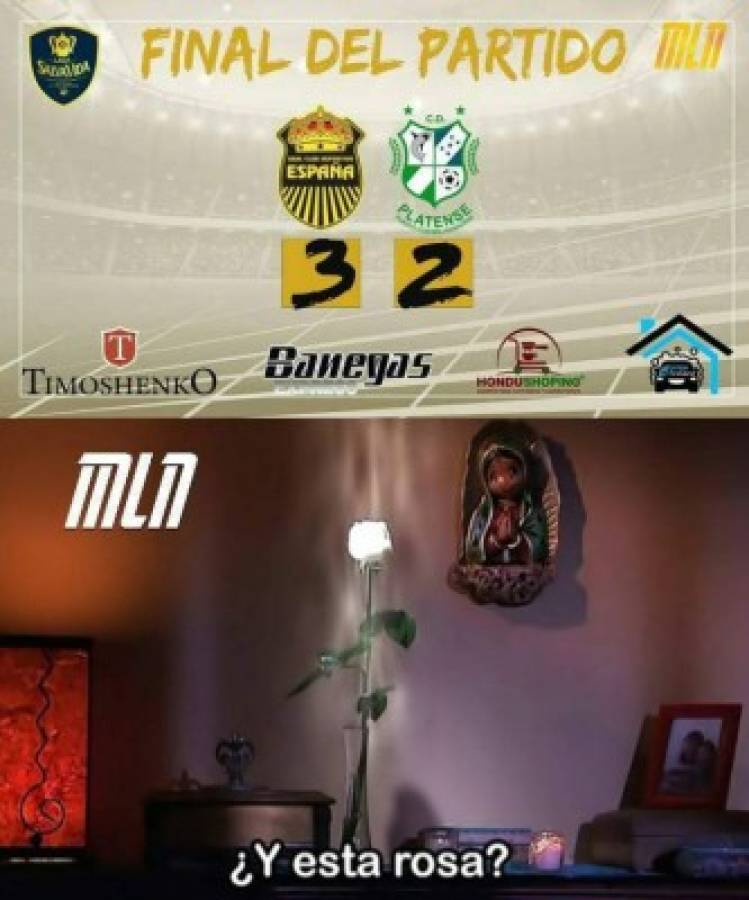 Motagua, Vida y Real España, protagonistas de los memes tras la jornada siete del Apertura 2020
