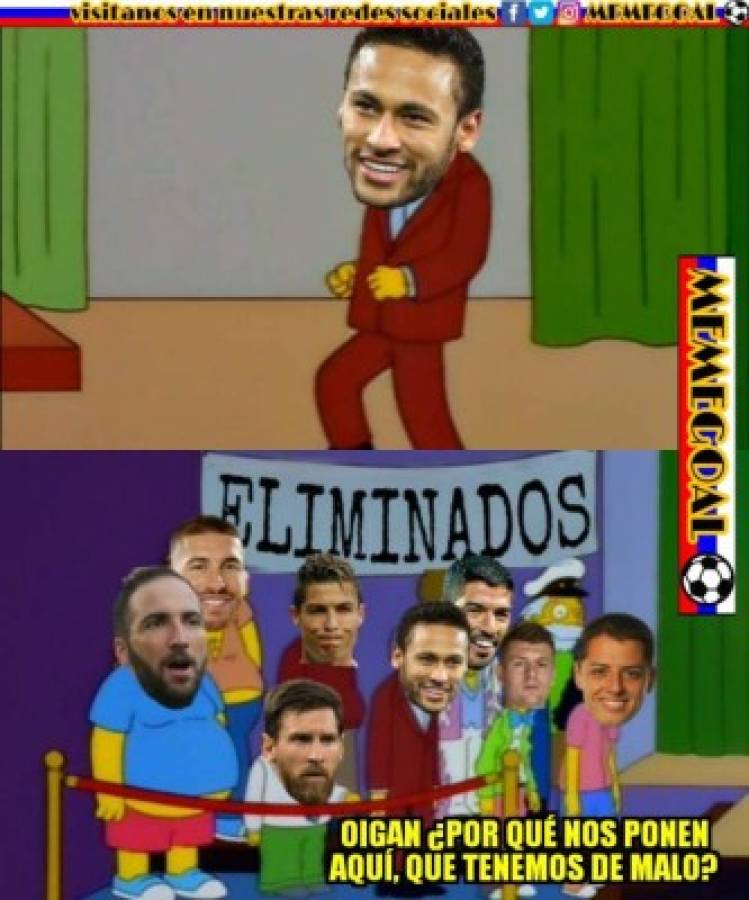 Más memes: Siguen las burlas contra Neymar y Brasil por la eliminación del Mundial