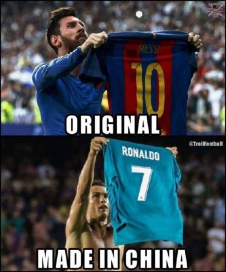 Los divertidos memes que dejó la celebración de CR7 ante Barcelona