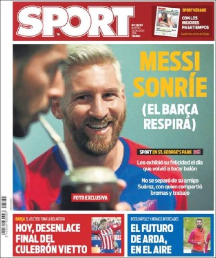 Las portadas de los diarios deportivos más importantes en el mundo