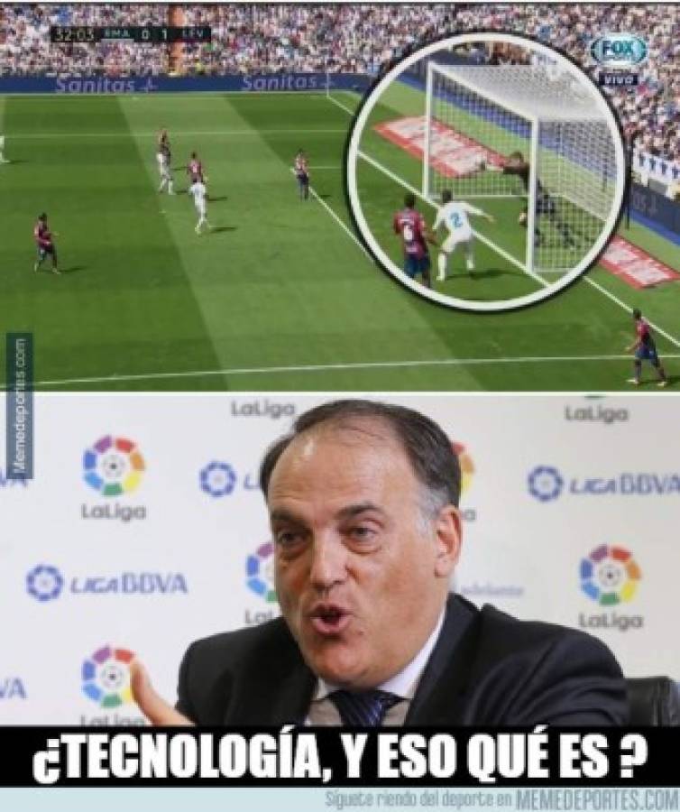 ¡NO PERDONAN! Los divertidos memes del empate del Real Madrid contra Levante