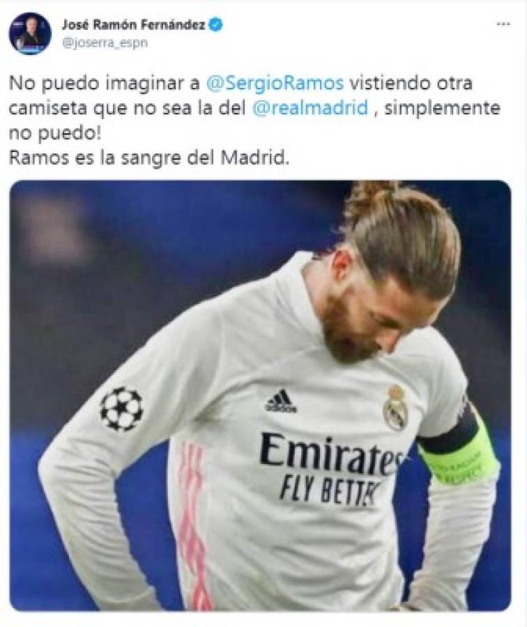 Así reaccionan los periodistas y el vacile de Mister Chip tras el adiós de Sergio Ramos del Real Madrid