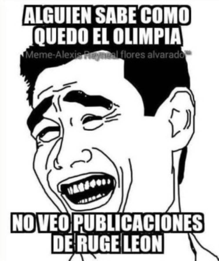 Memes: aficionados motagüenses, protagonistas de las burlas al Olimpia tras la eliminación en Concacaf