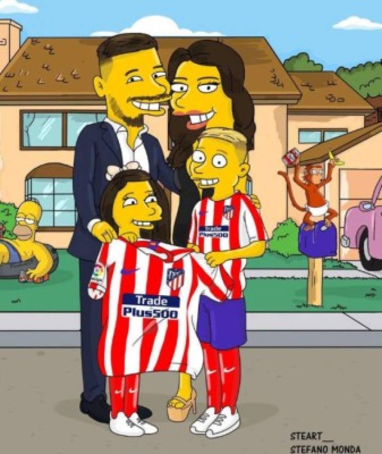 Imperdible: Así se ven Messi, Cristiano Ronaldo y las estrellas del fútbol en los Simpsons