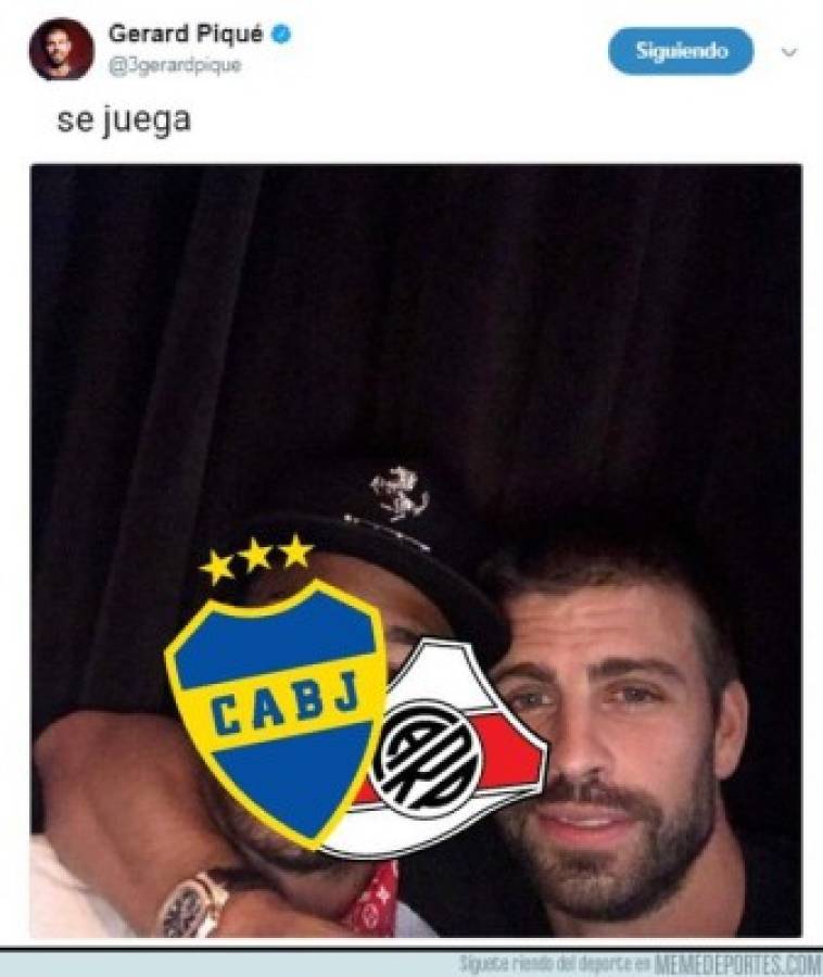 ¡Hasta Piqué! Los memes de la suspensión del Boca-River en la Libertadores