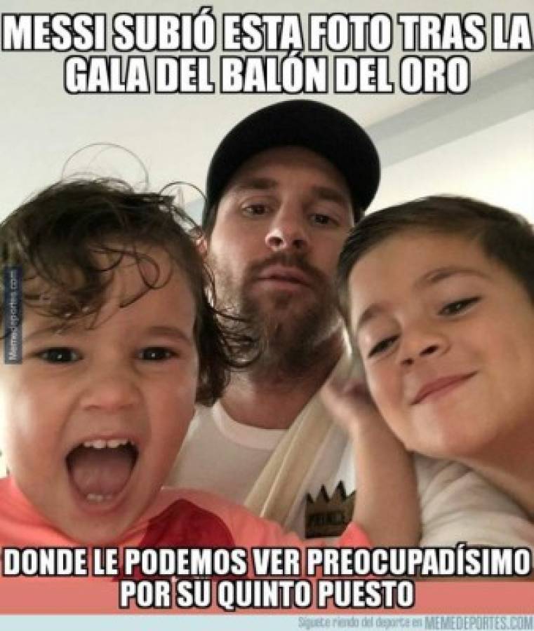 Los otros memes que dejó la gala del Balón de Oro y que no has visto