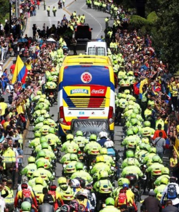 ¡Monumental! Colombia le da a su selección un recibimiento de campeón