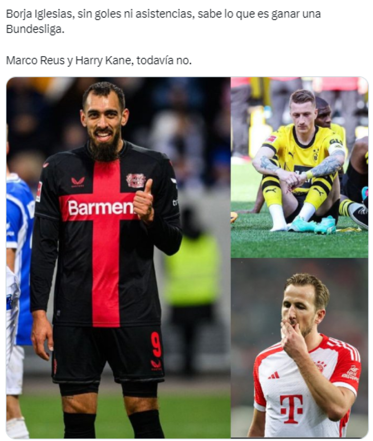 La maldición de Harry Kane: memes lo destruyen tras título del Leverkusen en la Bundesliga