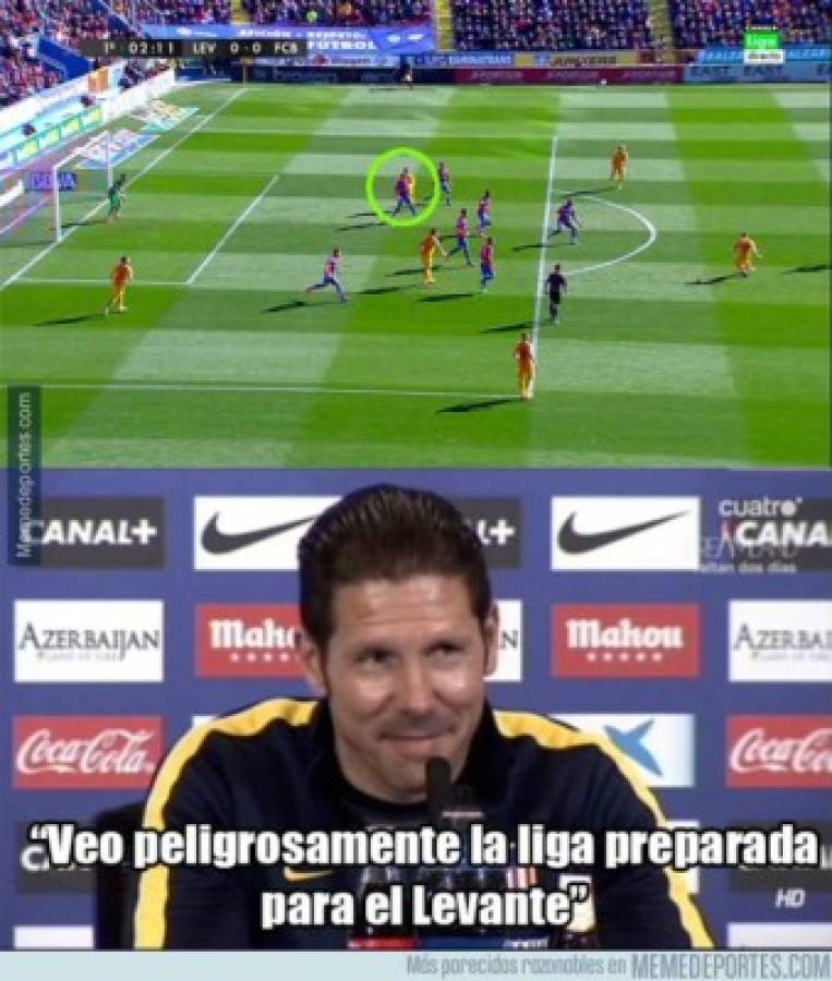 Los mejores Memes de la victoria del Barcelona ante Levante