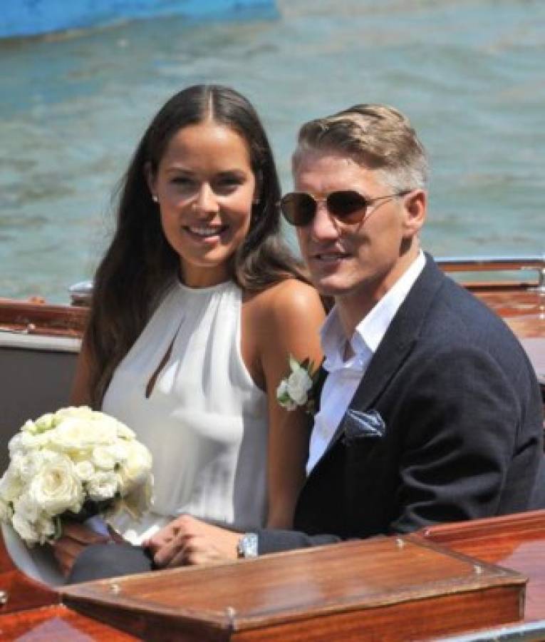 La bella y soñada boda en Venecia entre Schweinsteiger y Ana Ivanovic  