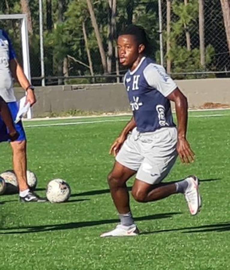 ¿Joshua Canales? El 11 que se perfila en la Sub-23 de Honduras para los amistosos ante Costa Rica