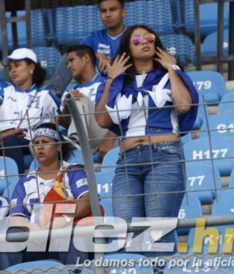 La belleza en el Olímpico y el agradecimiento de mexicanos a Honduras