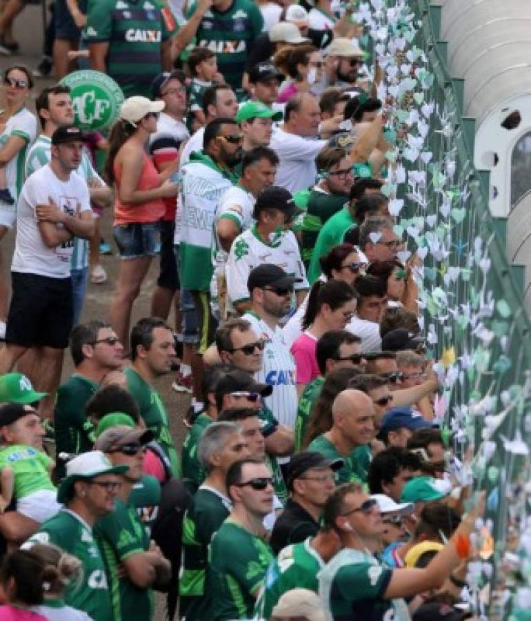 ¡Un año después! Las imágenes más conmovedoras que dejó la tragedia del Chapecoense