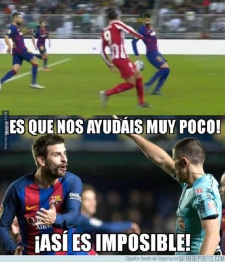 Los otros memes donde humillan a Messi y al Barcelona tras caer ante el Atlético de Madrid