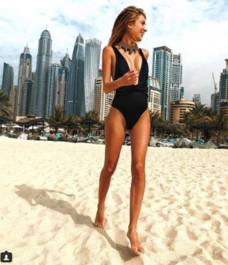 ¡Espectacular! La mujer de Morata, infartante en sus vacaciones en Dubai
