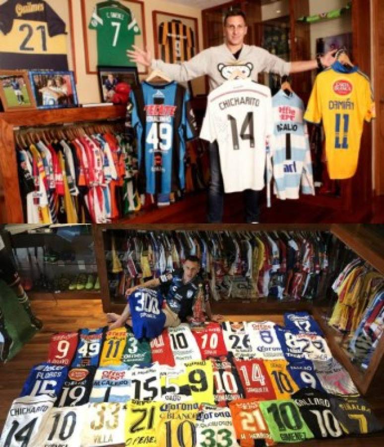 Messi, Ronaldinho y Maynor Figueroa: Los futbolistas que tienen su propio museo de camisas