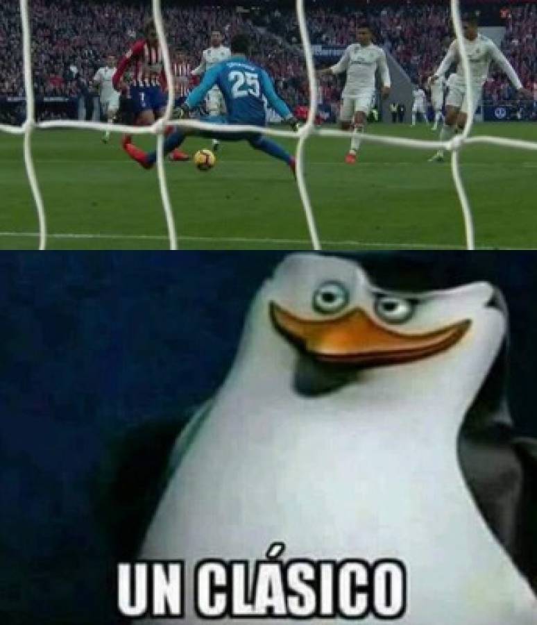 ¡Hasta Courtois! Los divertidos memes del triunfo del Real Madrid sobre el Atlético