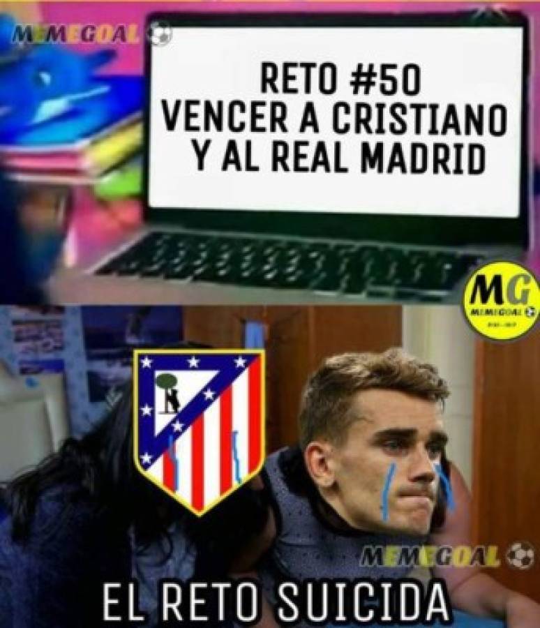 Divertidos memes en el partidazo entre Atlético y Real Madrid