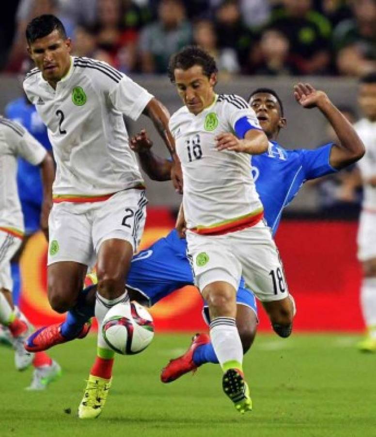 Imágenes del amistoso México-Honduras en el estadio NRG de Houston.