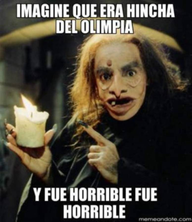 MEMES: Masacran al Motagua tras el empate y los Olimpias se agigantan