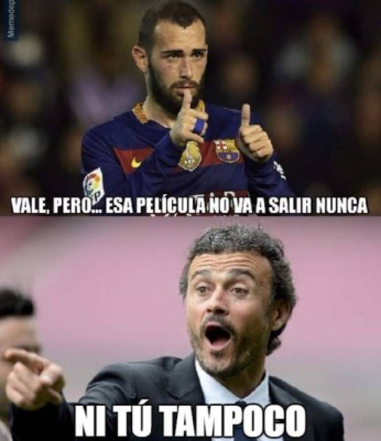 Amargos memes contra el Barcelona por empatar contra el Málaga