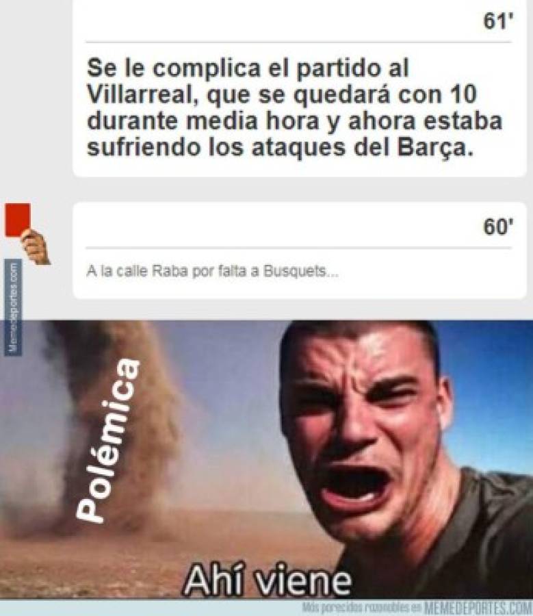 Los mejores memes que dejó el triunfo del Barça sobre el Villarreal