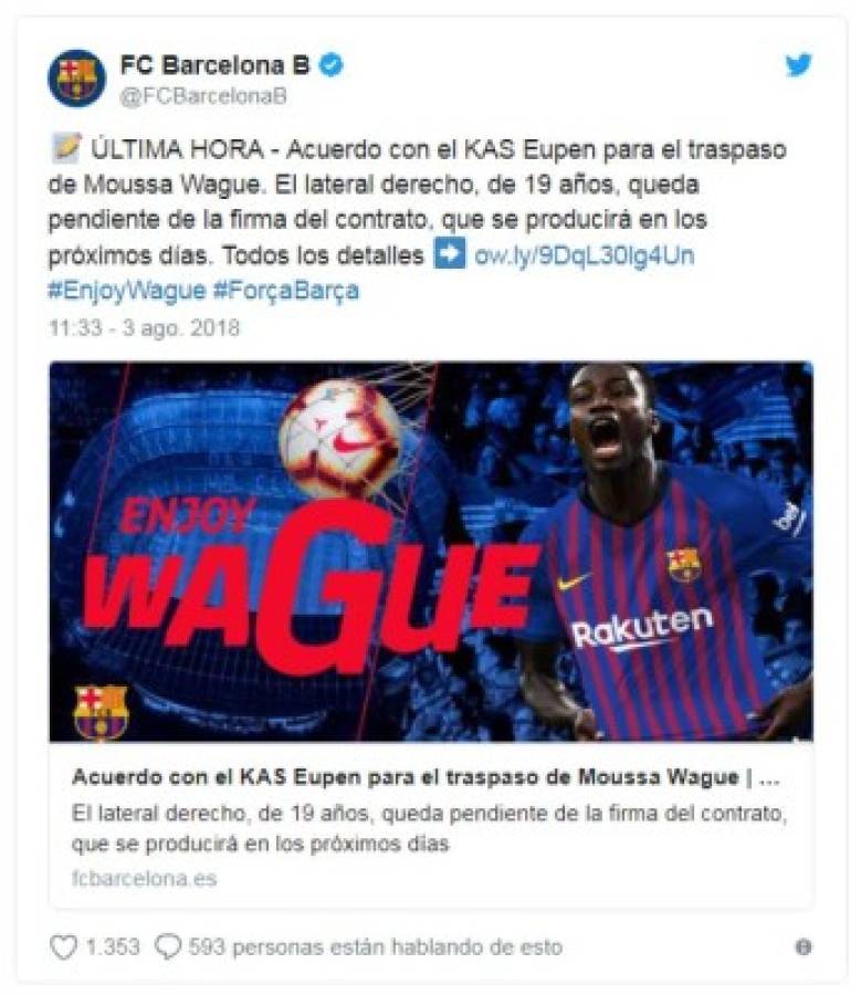 Mercado: Barça anuncia dos fichajes; jugador de la Juventus llegaría al PSG